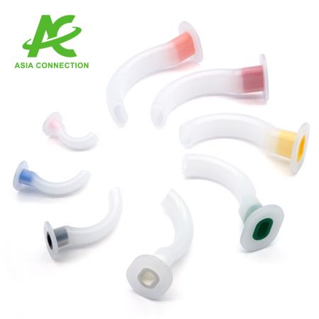 The Guedel Oral Airway can be individually wrapped or packed in sets.